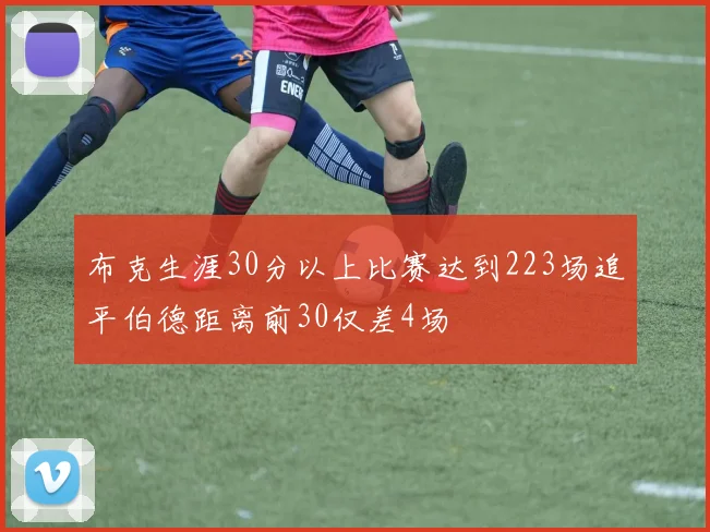 布克生涯30分以上比赛达到223场追平伯德距离前30仅差4场